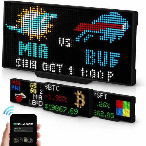 Glance led sports - led, ticker